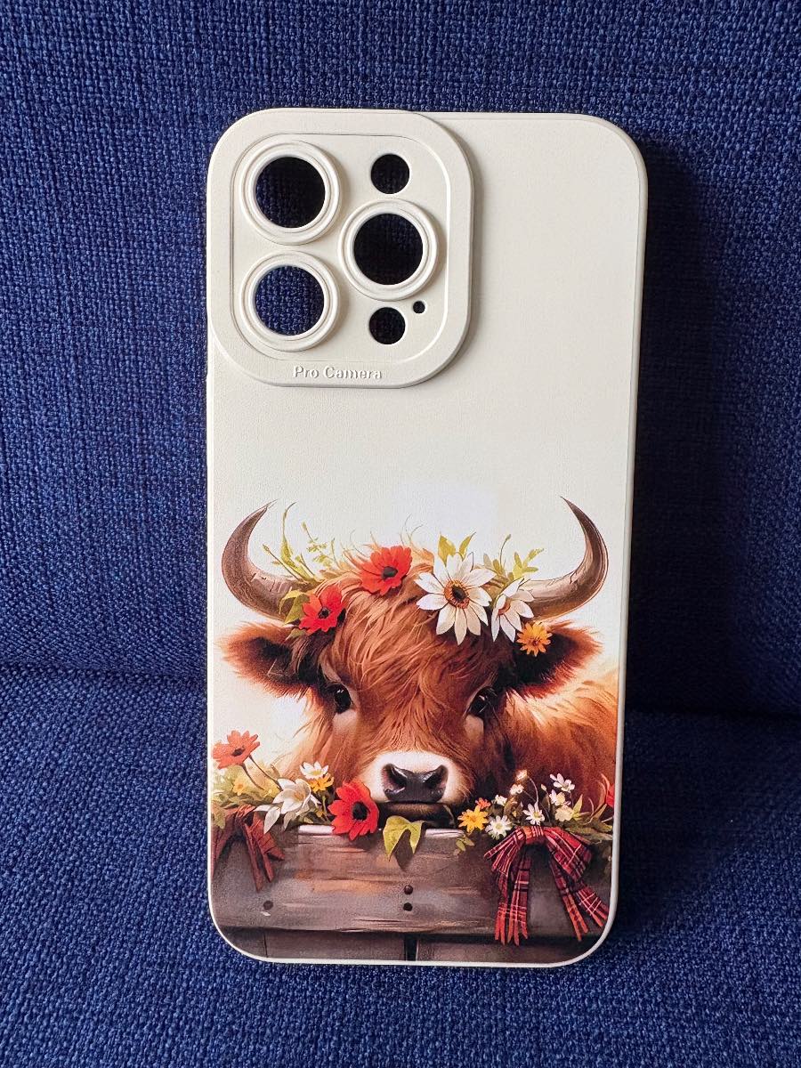 Highland cow iPhone 14 Pro Max case3