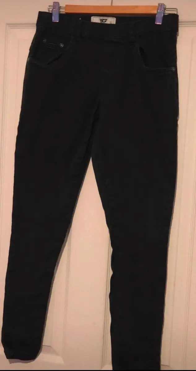 Womens Goldigga jeggings jeans size 10 black