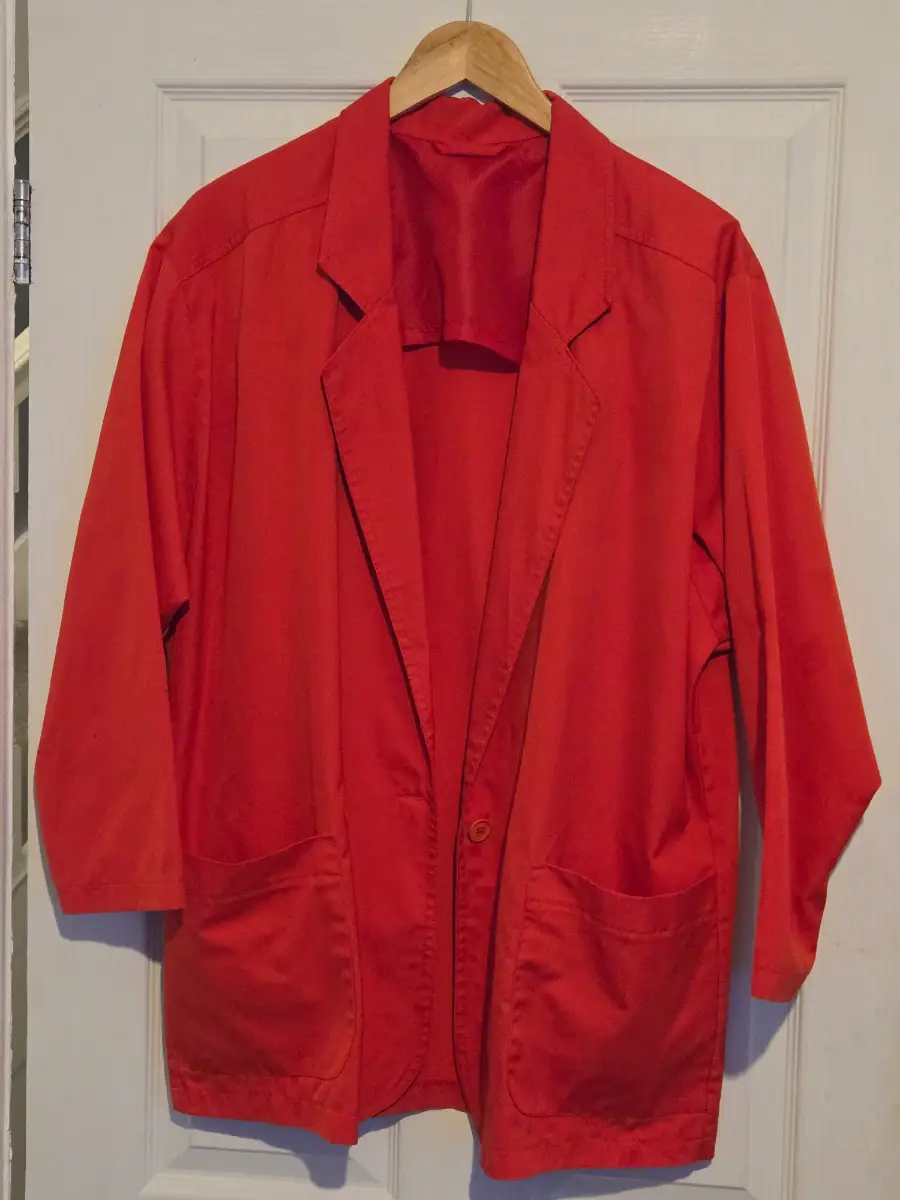 Womens Debenhams Summer Utility Blazer Jacket Plus Size 18-20 Red