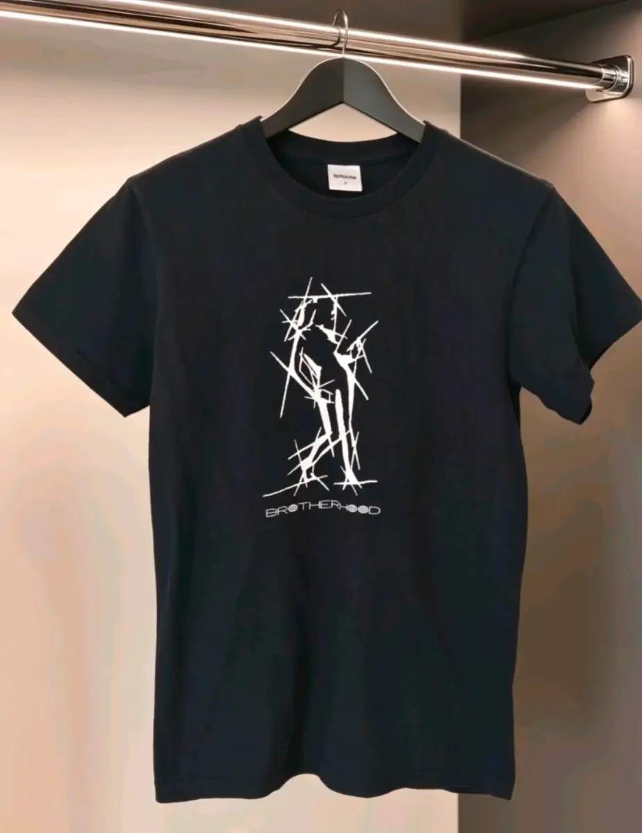 Mens Brotherhood Abstract Graphics Tshirt Size S Black