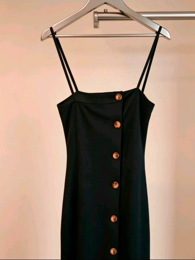 Womens Natalia Button Down Midi Dress Size 6-8