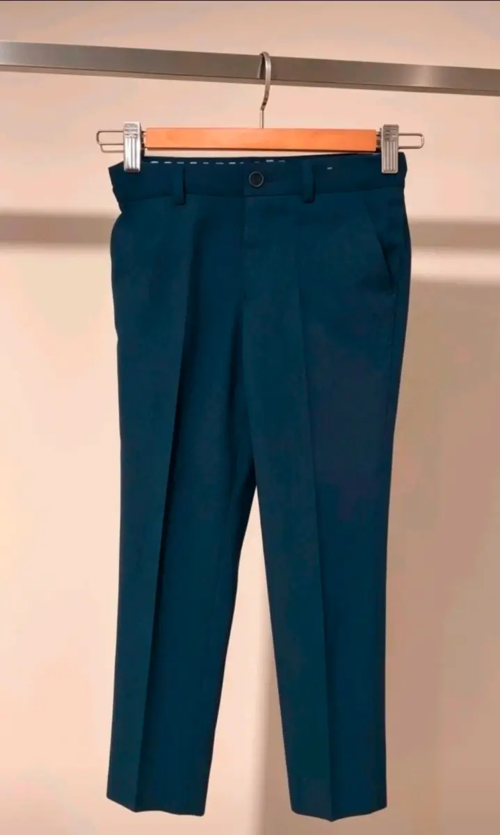 Boys Next Tailored Trousers Age 5-6 Blue