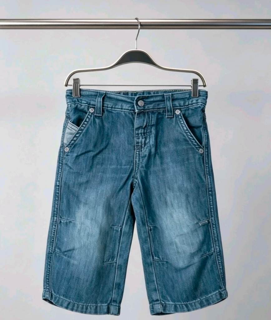 Boys M&S Adjustable Waist denim jeans age 12-18 months