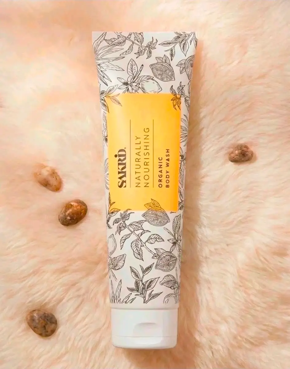 New Sakrid Naturally Nourishing Organic Vegan Bodywash
