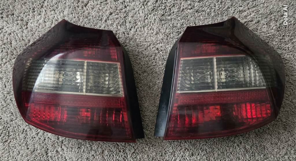 Bmw 1 series tinted rear lights