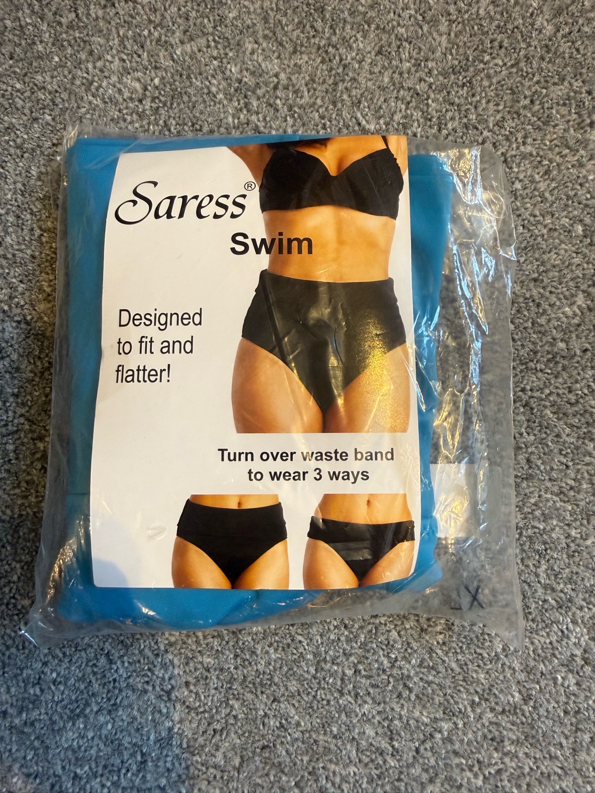 Brand New Ladies Pacific Blue Bikini Bottoms Size XL (16/18)