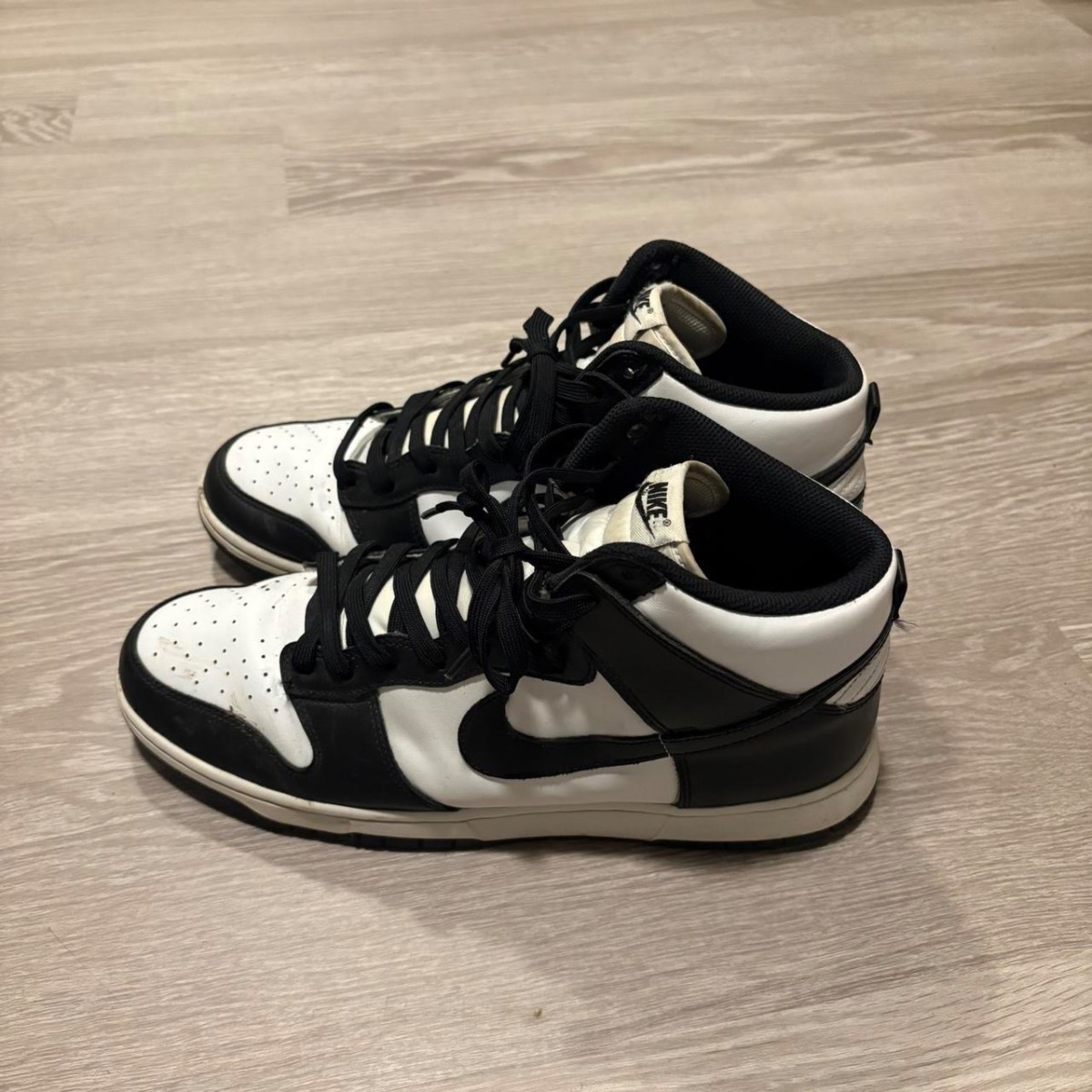Nike panda dunk high