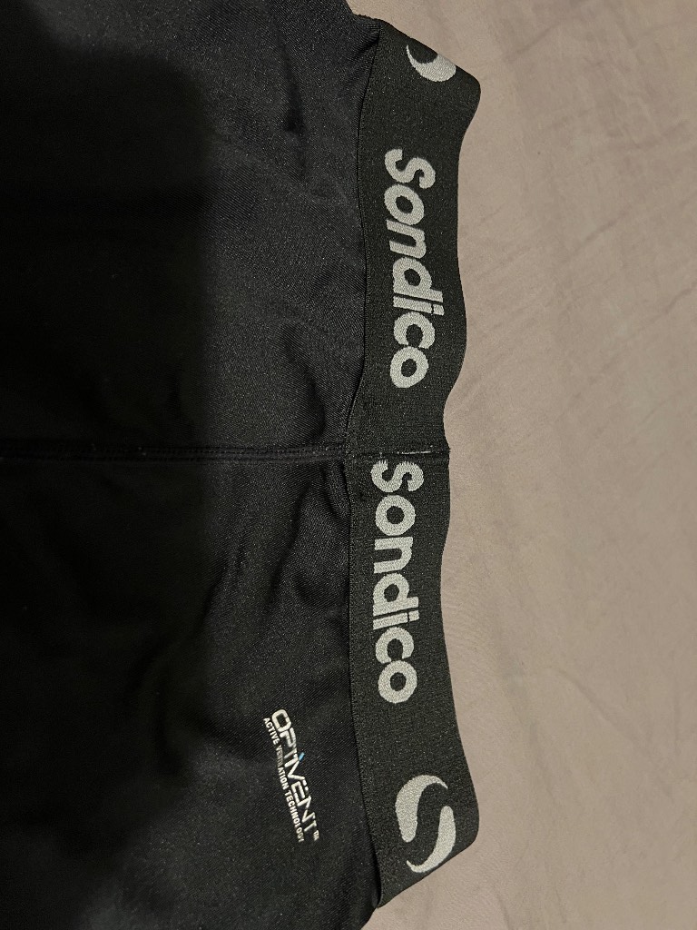 Sondico [11-12 years old/ kids] Core Baselayer Tights - Black Compression Pants
