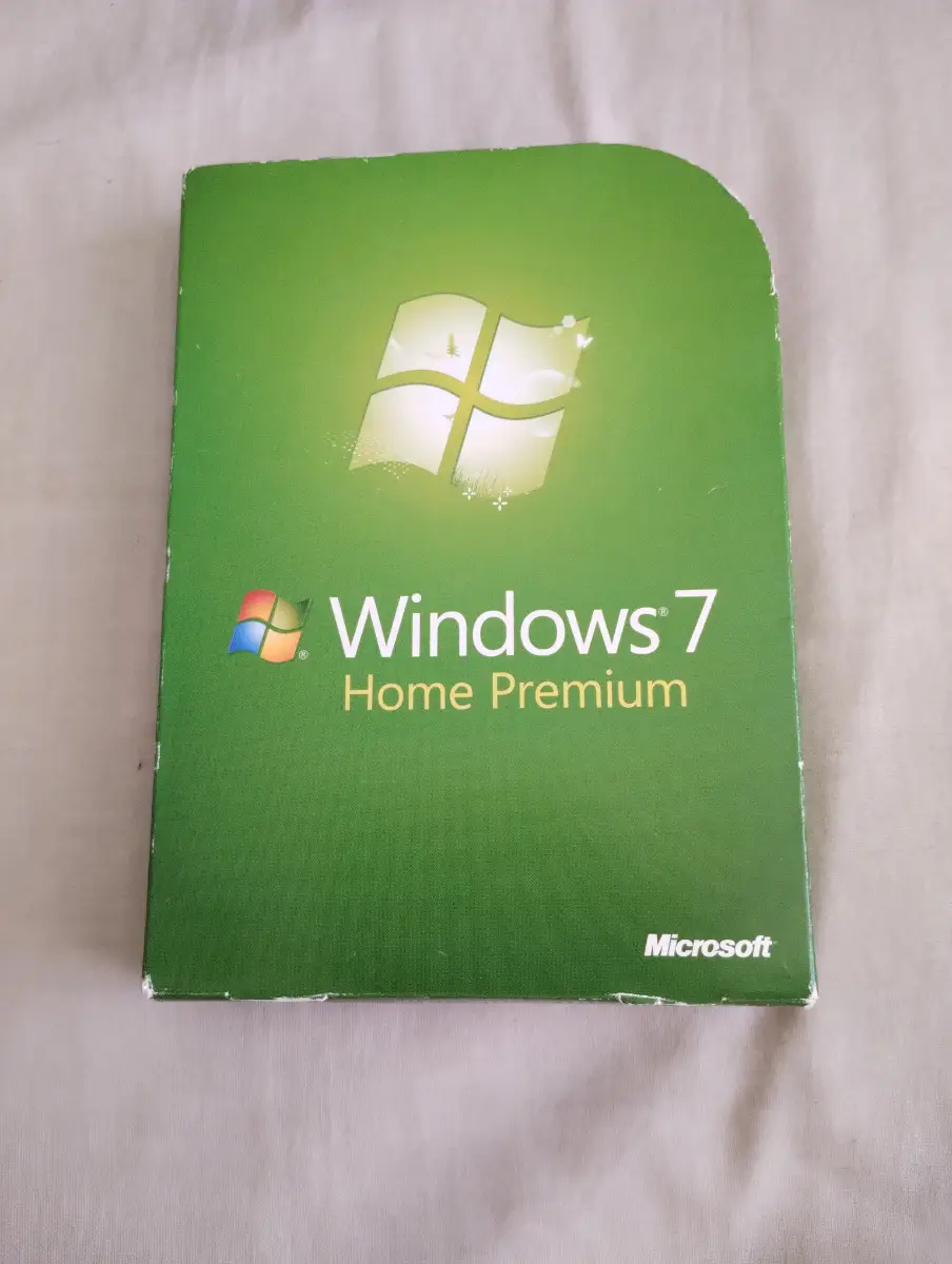 Windows 7 Home Premium Full Retail Pack install disks