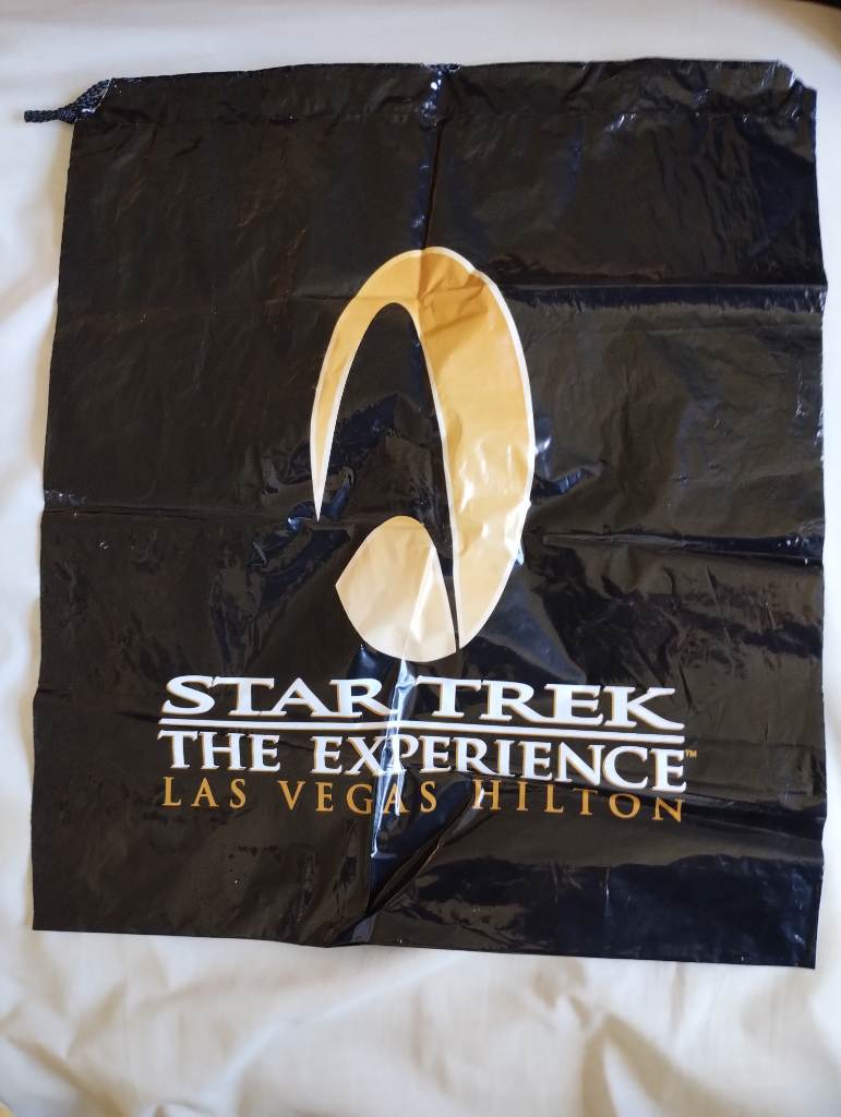 Rare Vintage Star Trek Experience Las Vegas Bags Tickets Flyers