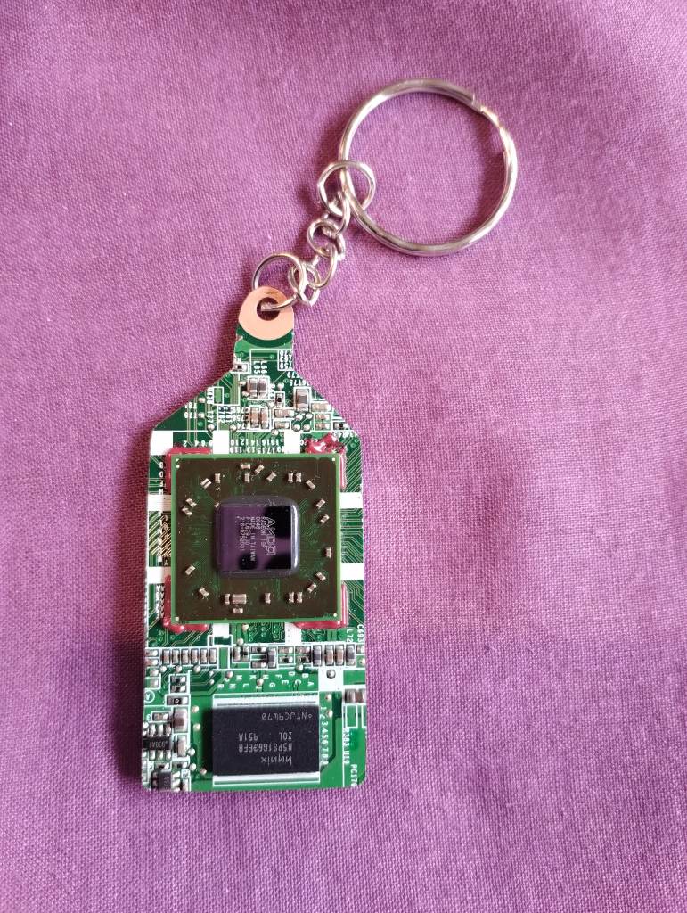 Printed Circuit Board keyring