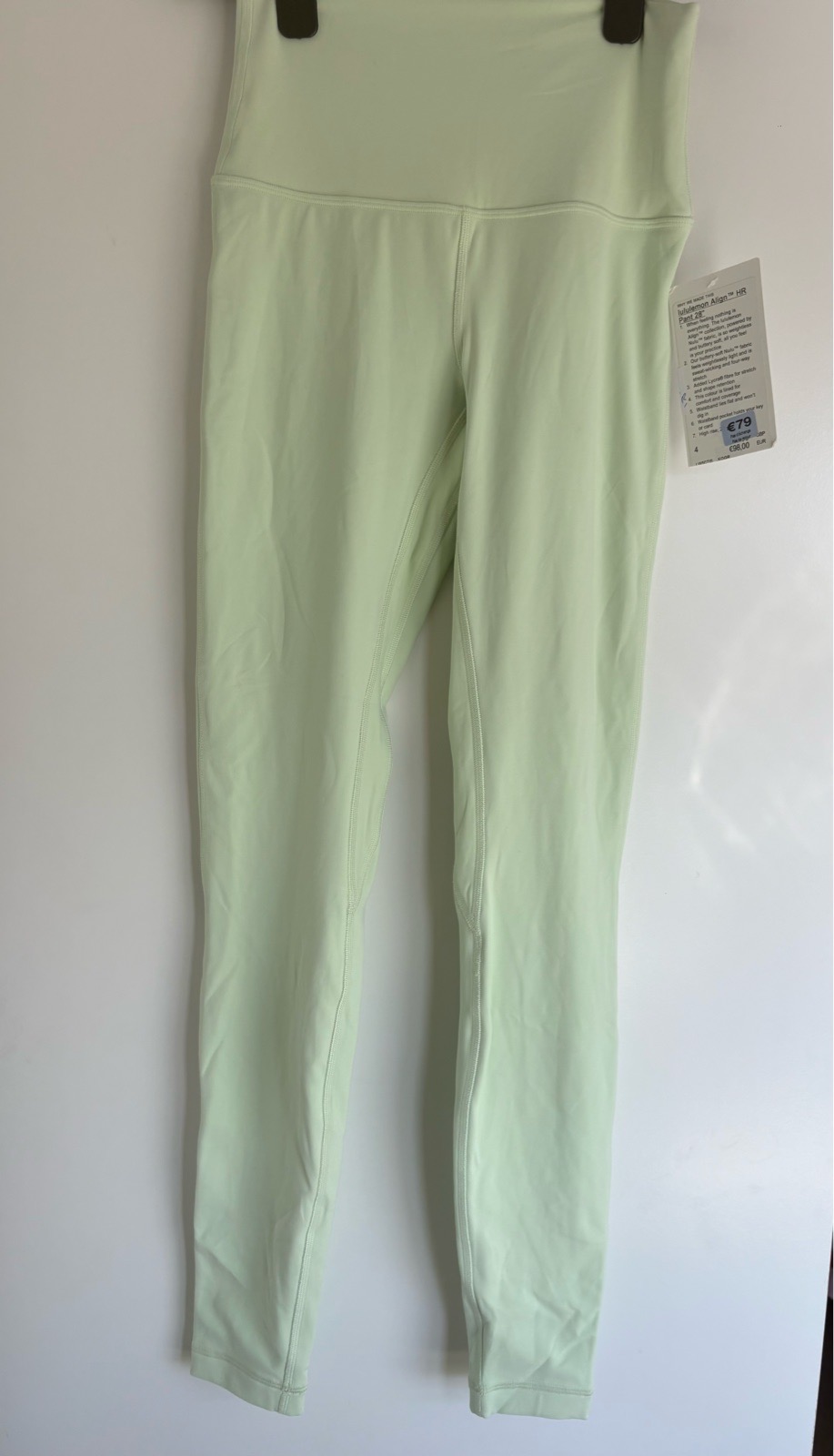 Lululemon mint green Align leggings