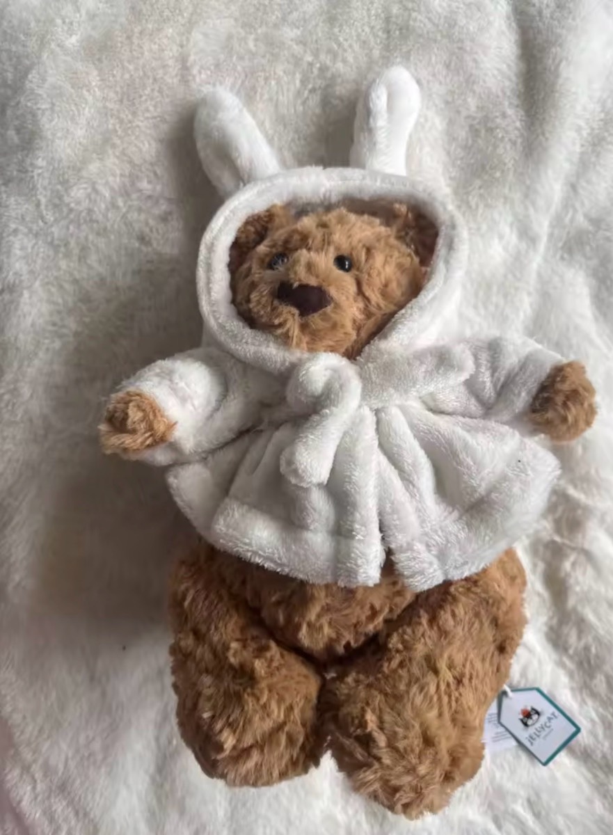 Brand New JellyCat Bathrobe Bartholomew Bear
