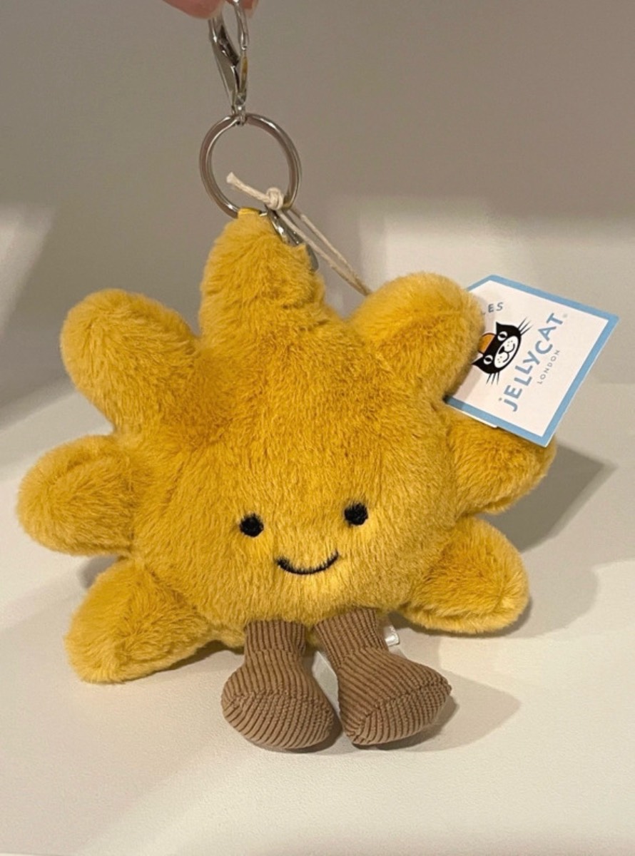 Brand New JellyCat Sunshine Keyring
