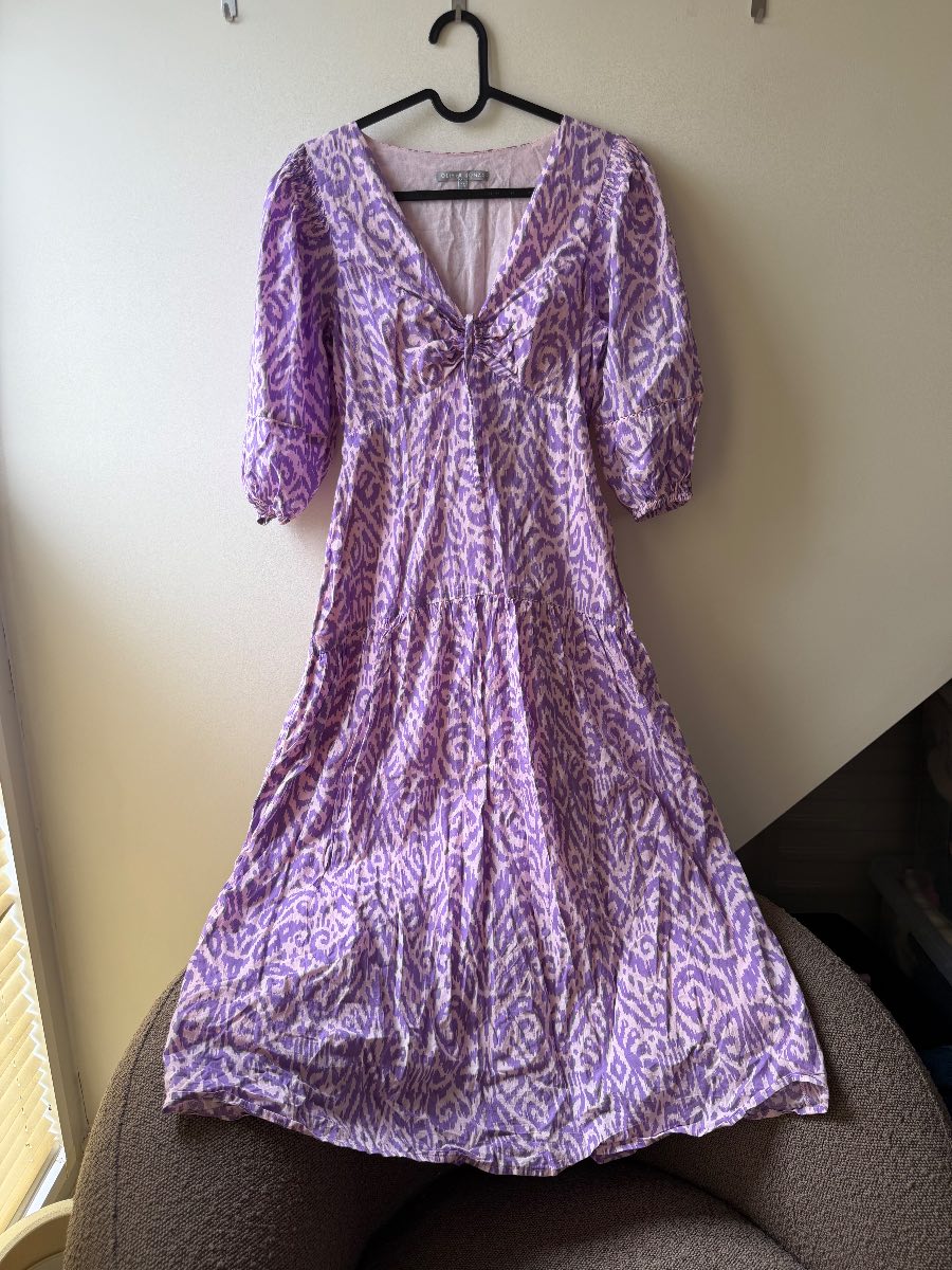 Oliver bonas midi dress