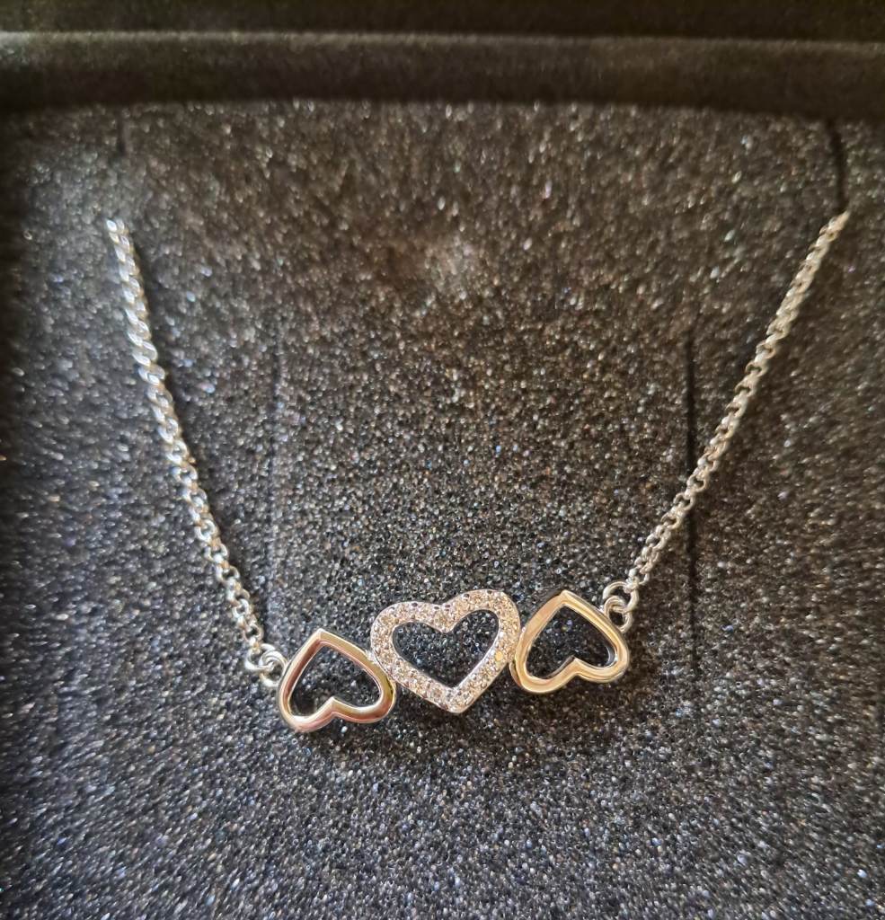 Warren James Triple Heart Bracelet