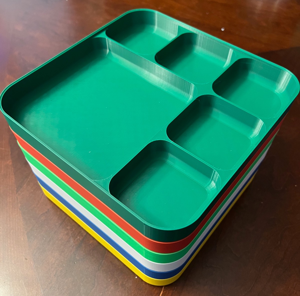 3 Stackable LEGO Sorting Trays with Lid Brick Storage Box Container | Organiser