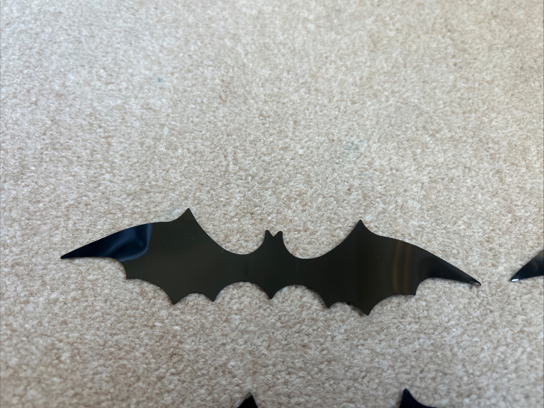 3D bat decoration Halloween 14 x bats