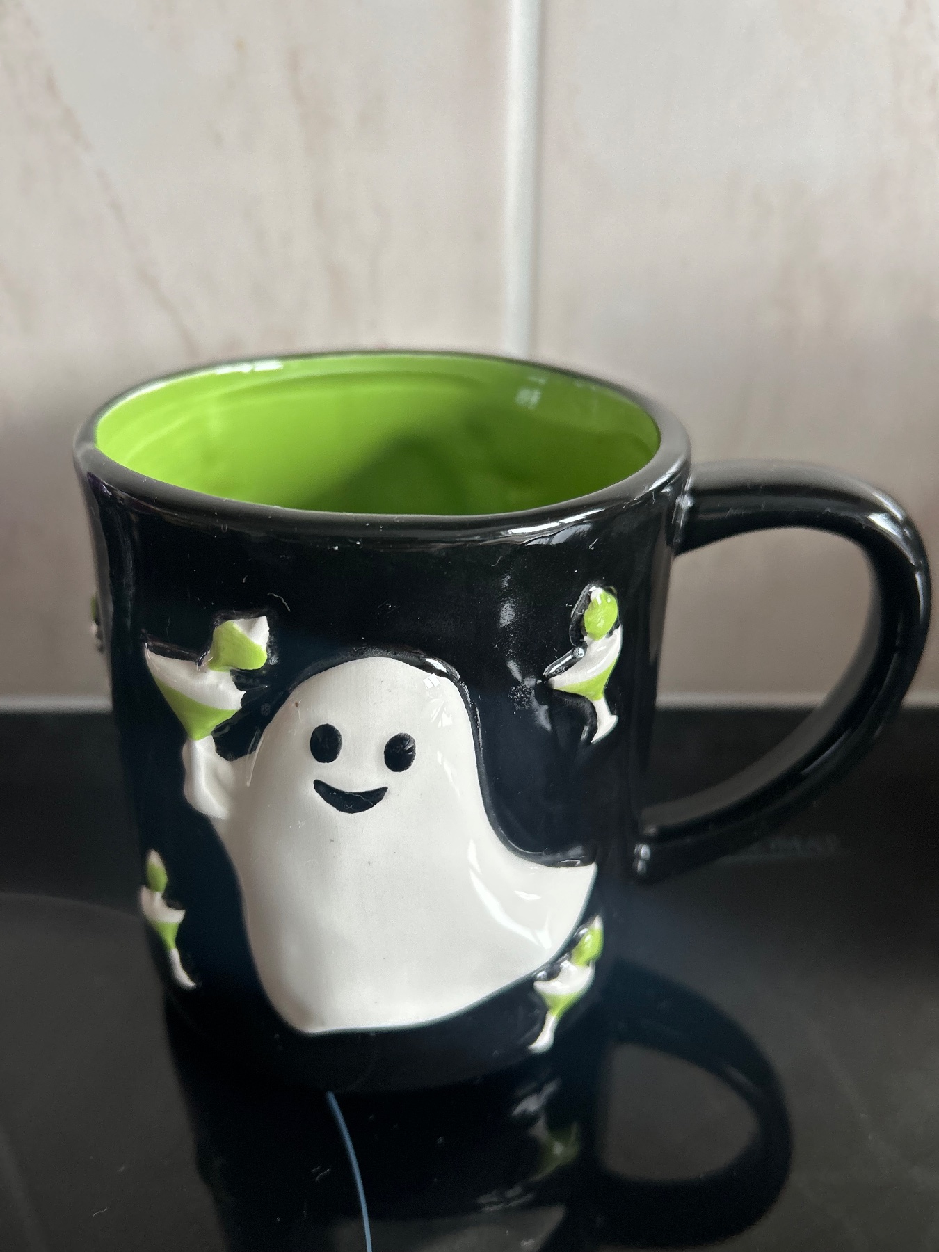 Cobwebs & couldrens Halloween ghost mug spooky large mug