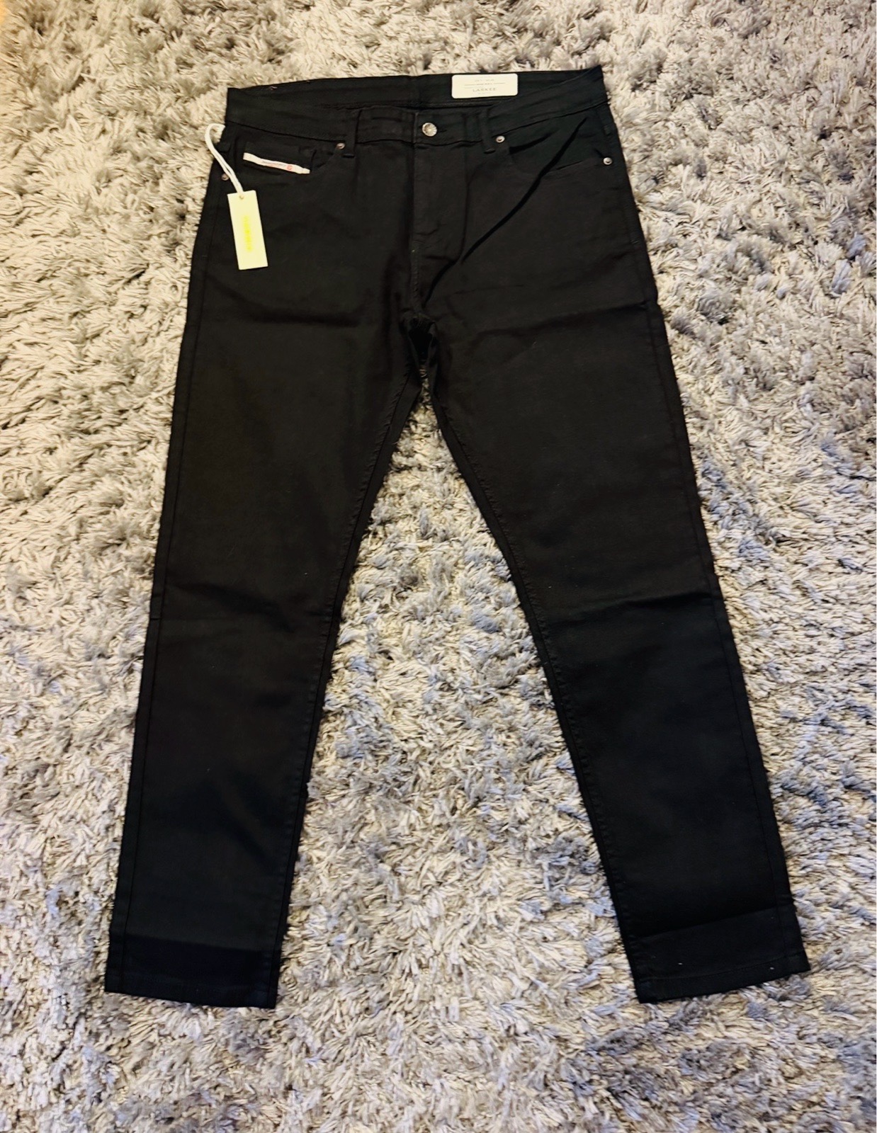 Men Jeans in Black w36