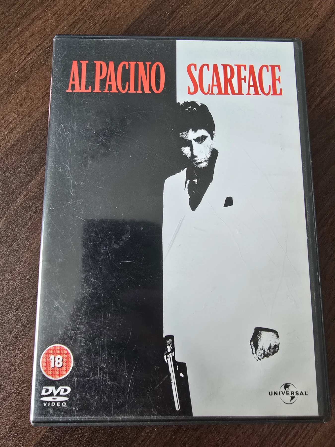 Scarface DVD • Al Pacino • Iconic Crime Classic • 18 Rated PAL UK