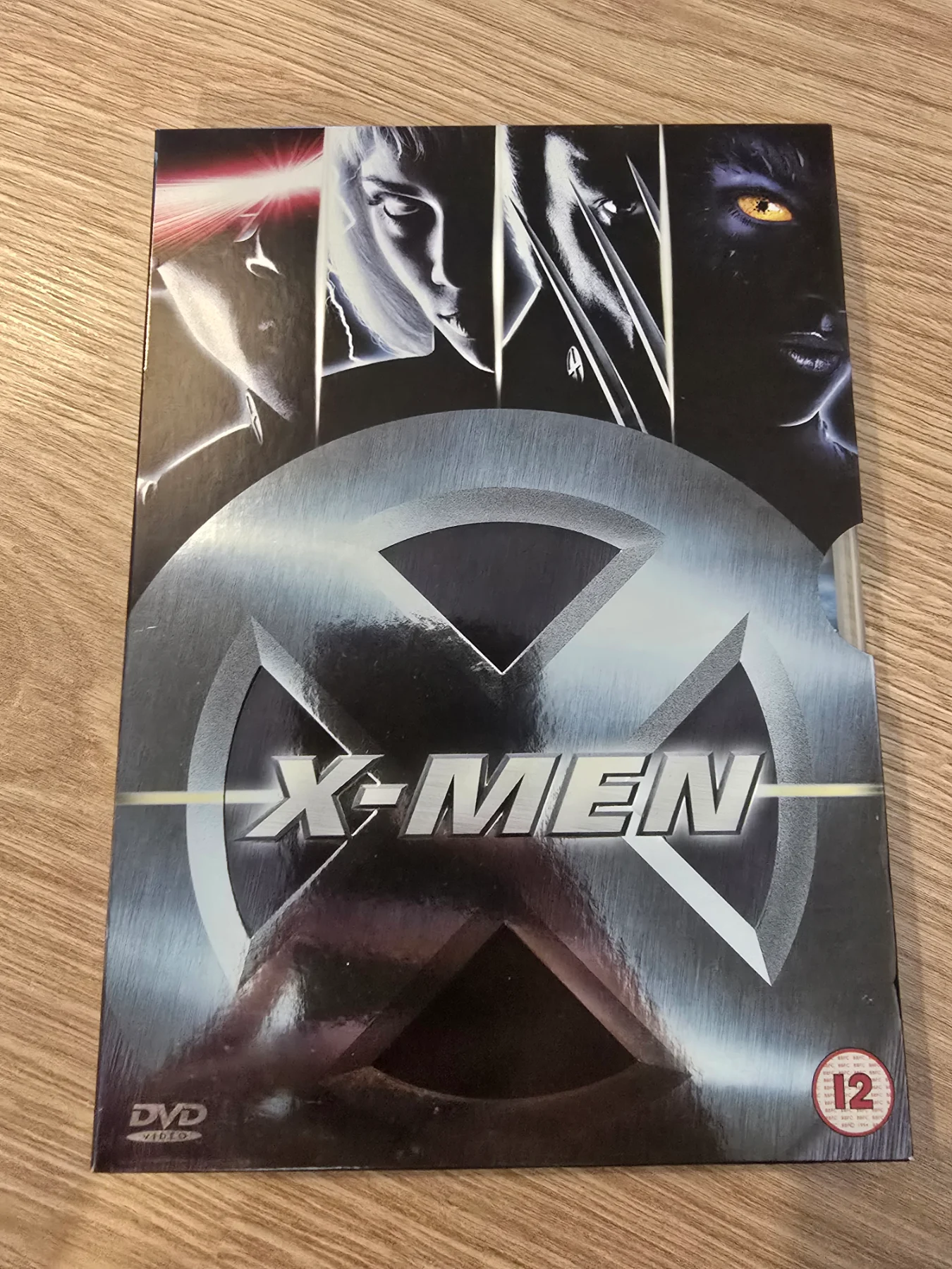 X-Men DVD • 2000 Superhero Film • Hugh Jackman • Slipcase Edition • Region 2