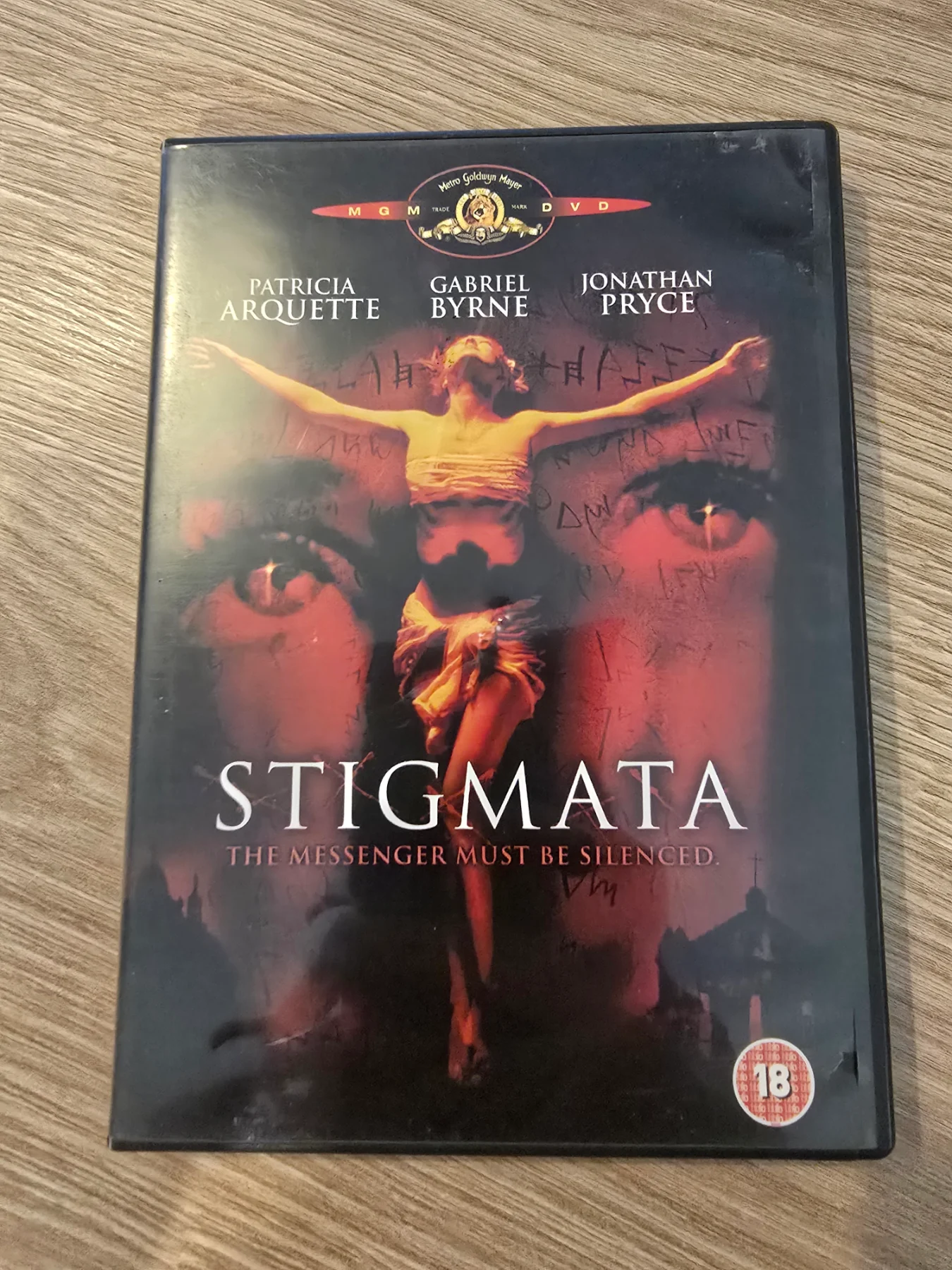 Stigmata DVD | Horror Thriller | Patricia Arquette | Gabriel Byrne | PAL UK