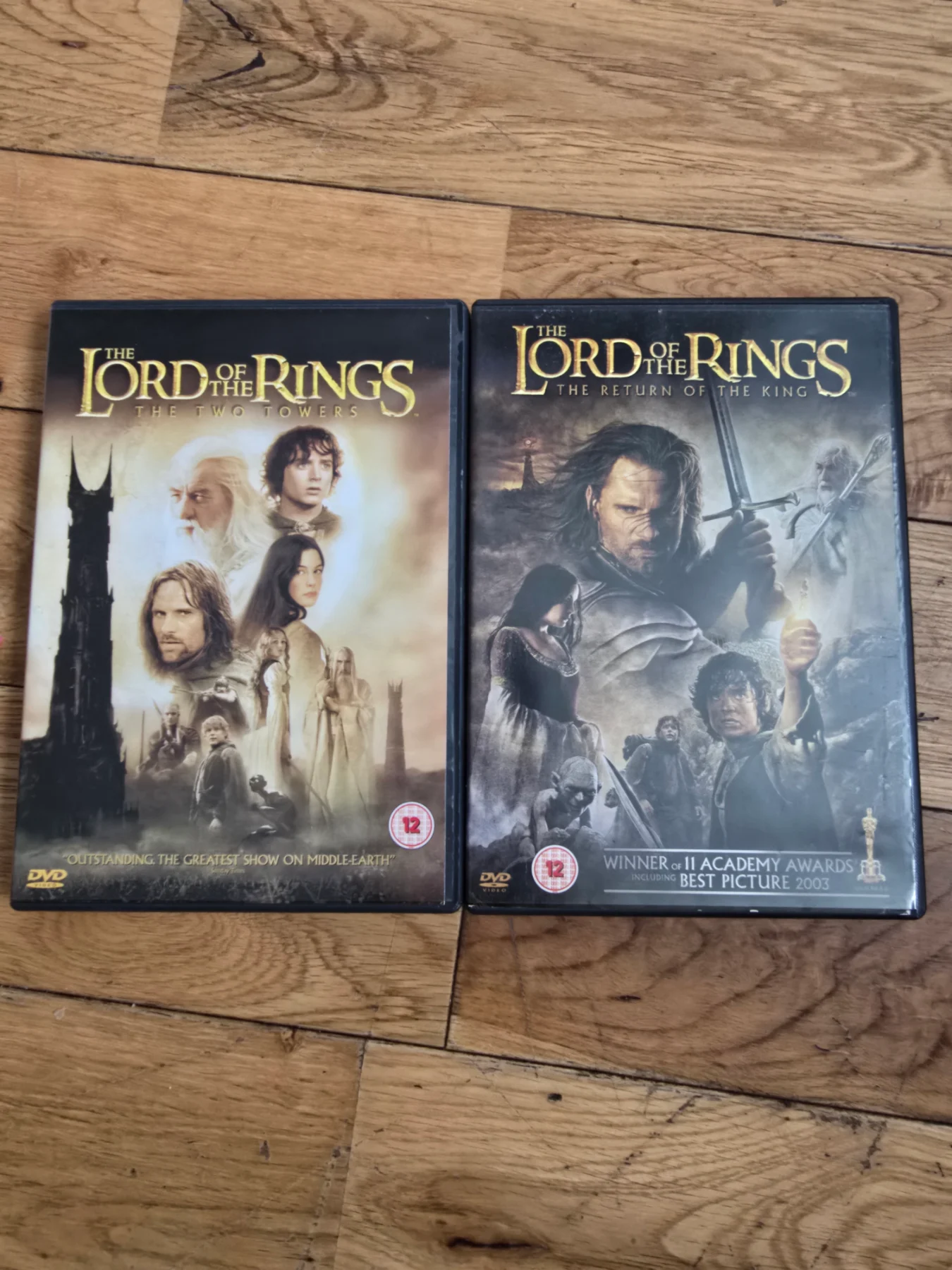 The Lord of the Rings DVD Bundle – The Two Towers & Return of the King