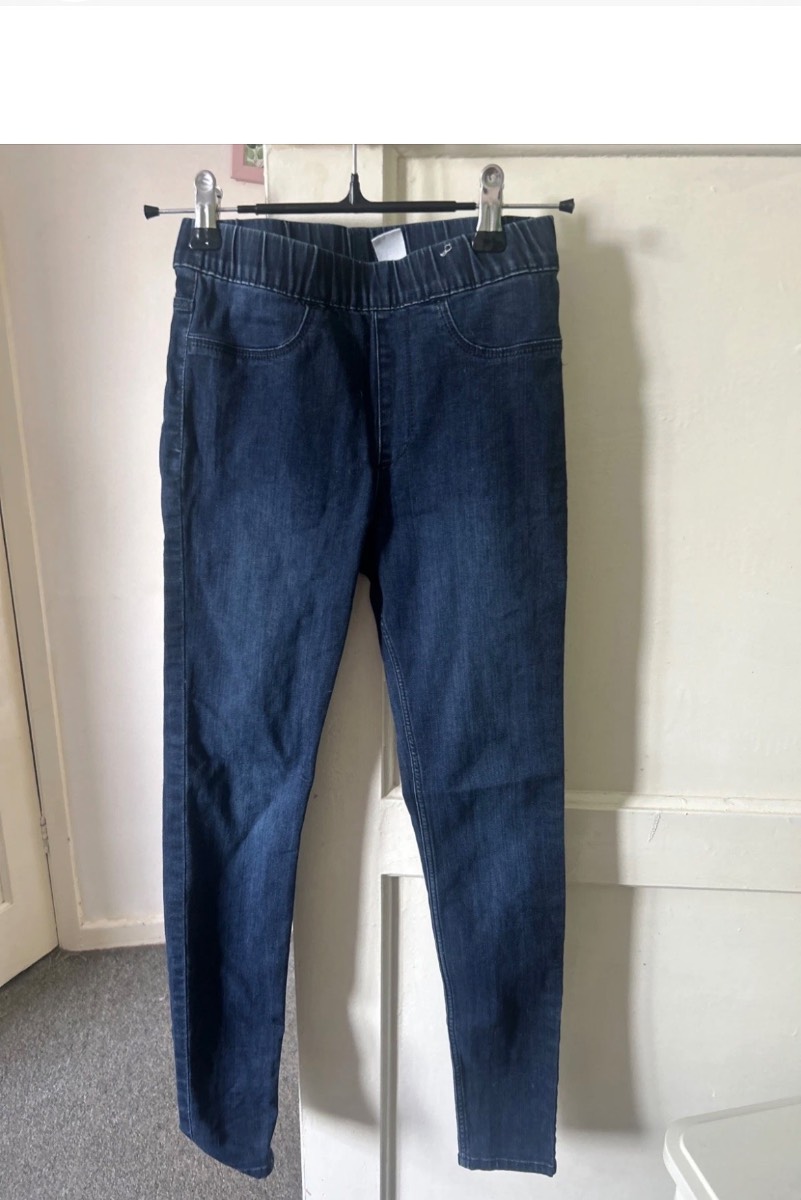 Girls Jeans Blue 8-10 H&M