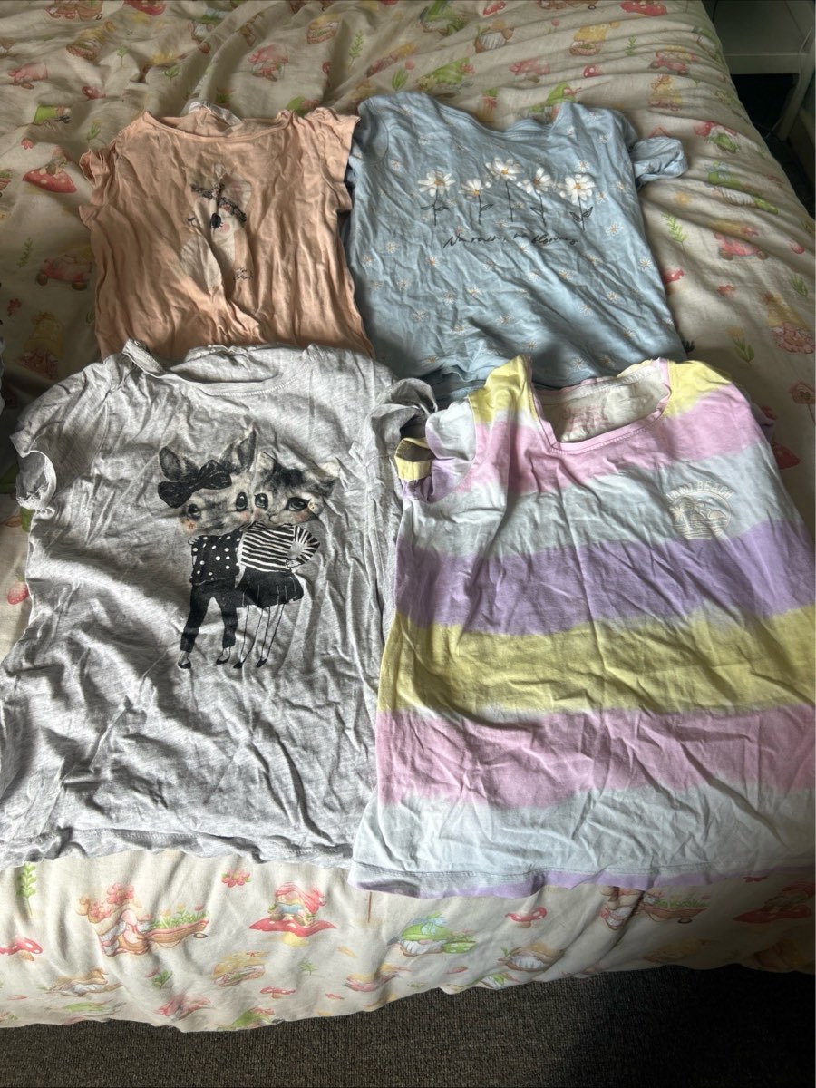 Girls T Shirt Bundle 8-10 H&M