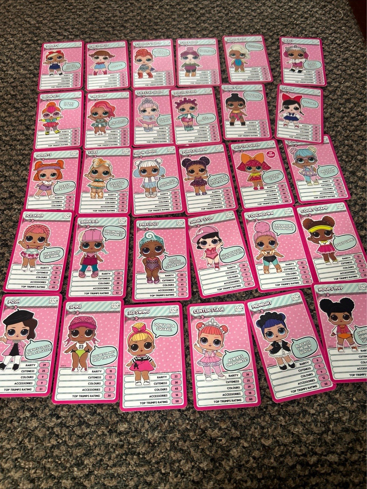 lol doll top trumps