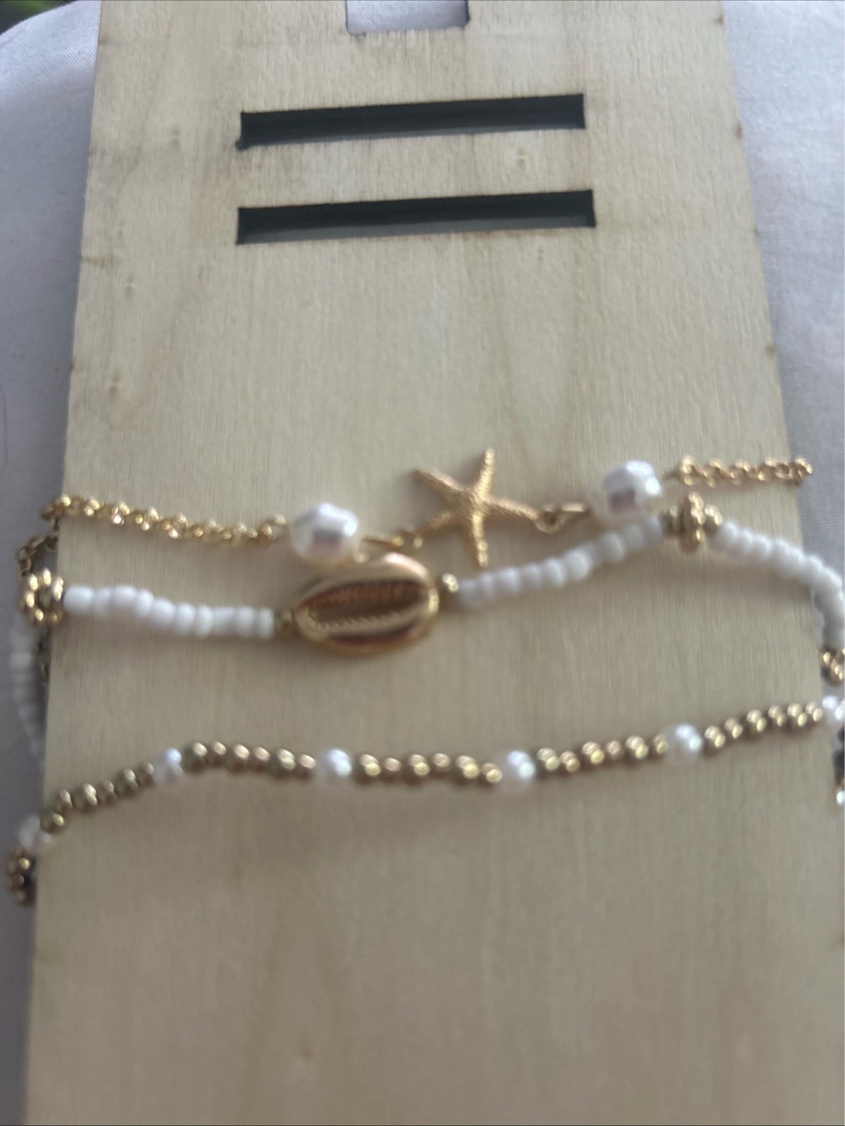 [Thin Chain Bracelet Set] Thin Chain Bracelet Set - 5pcs Elegant Jewelry