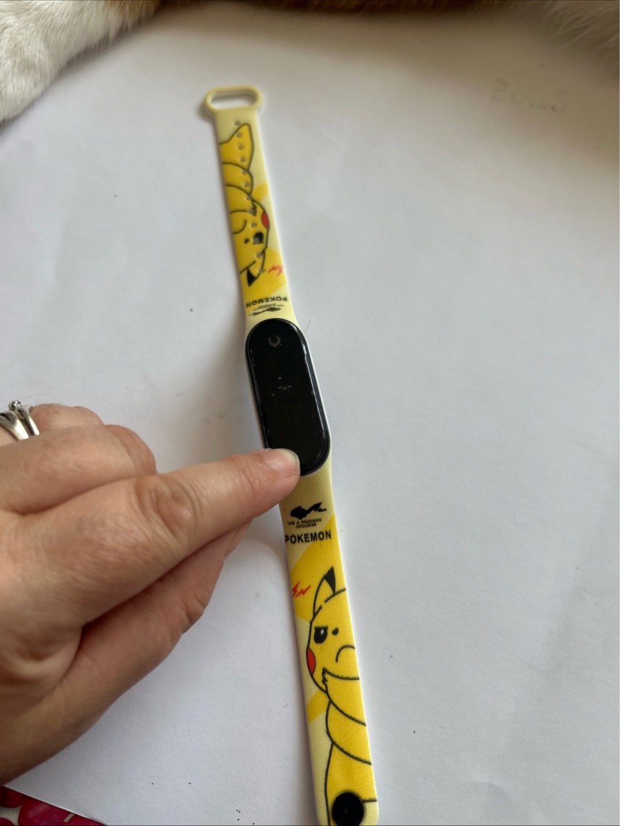 Pokemon LED Children's Watch Pikachu Design