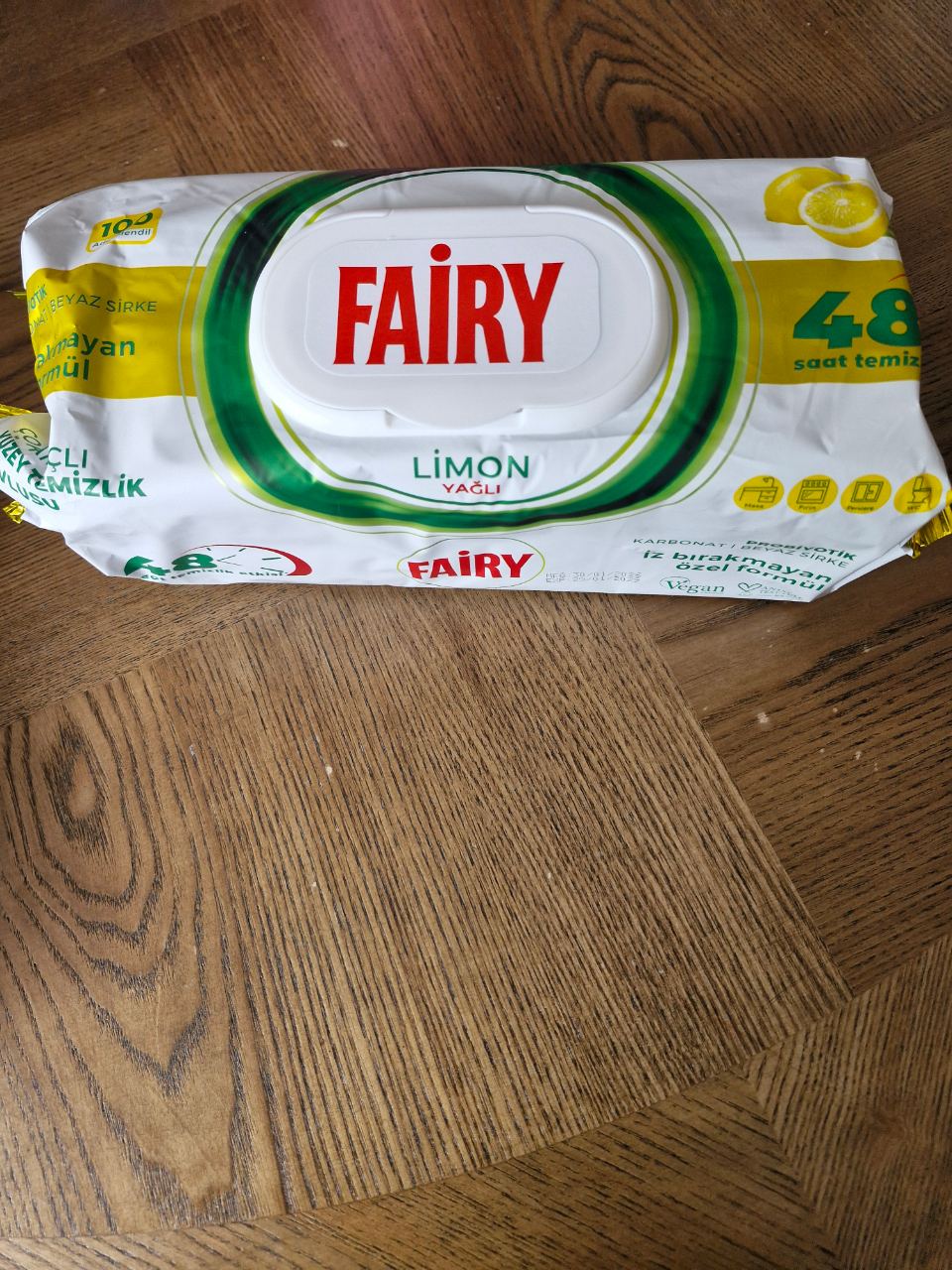 Viral fairy wipes limon