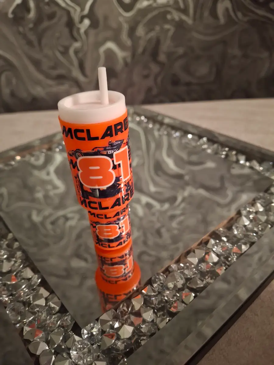 Orange keyring Tumbler