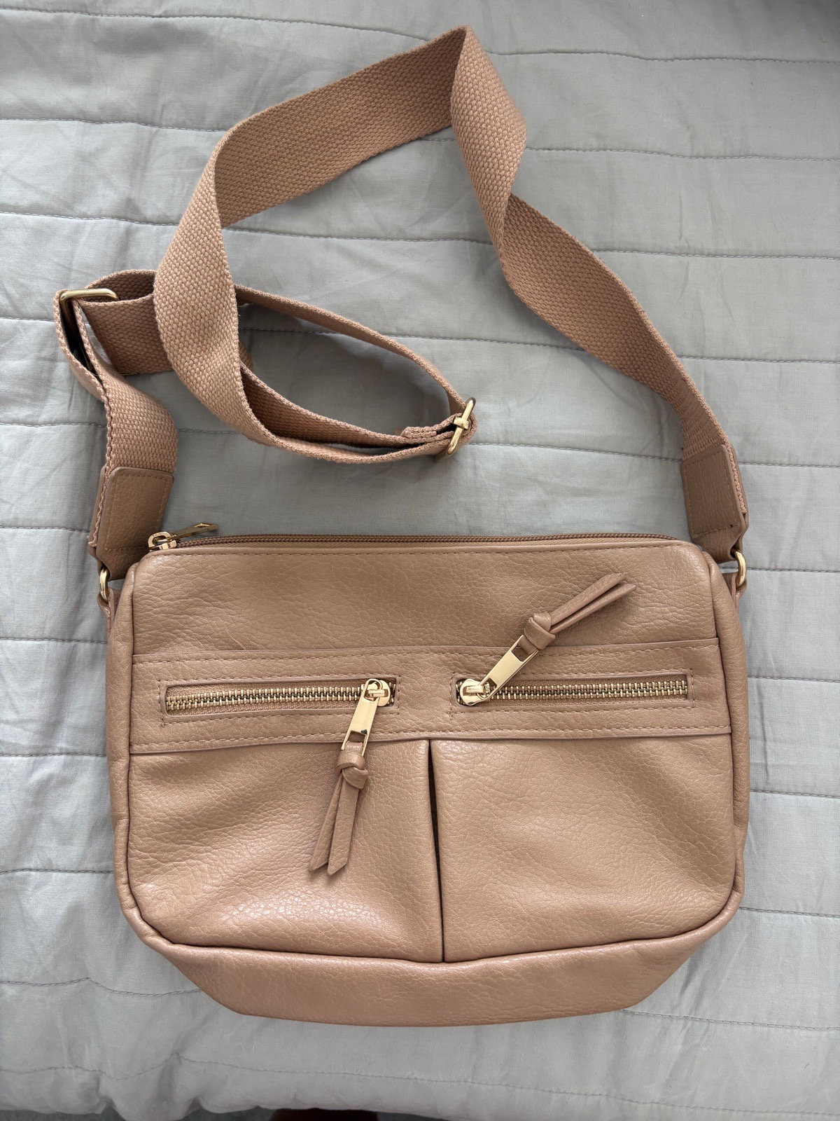 New Look beige shoulder bag great condition