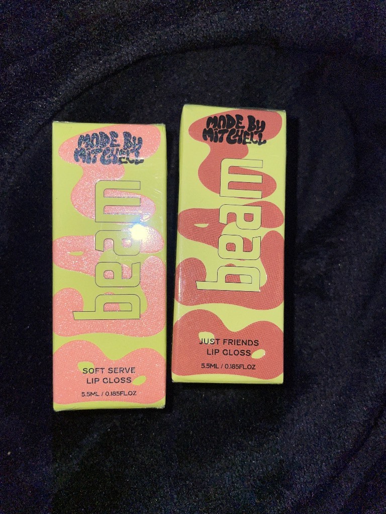 Made by Mitchell x2 beam lipglosses!