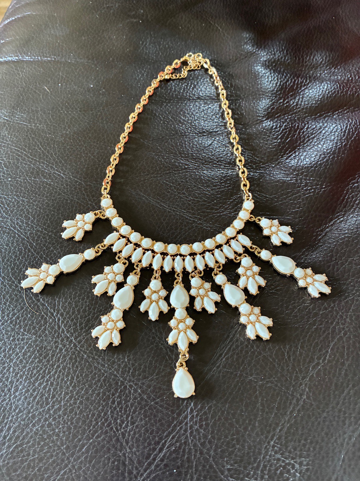 Statement bib necklace