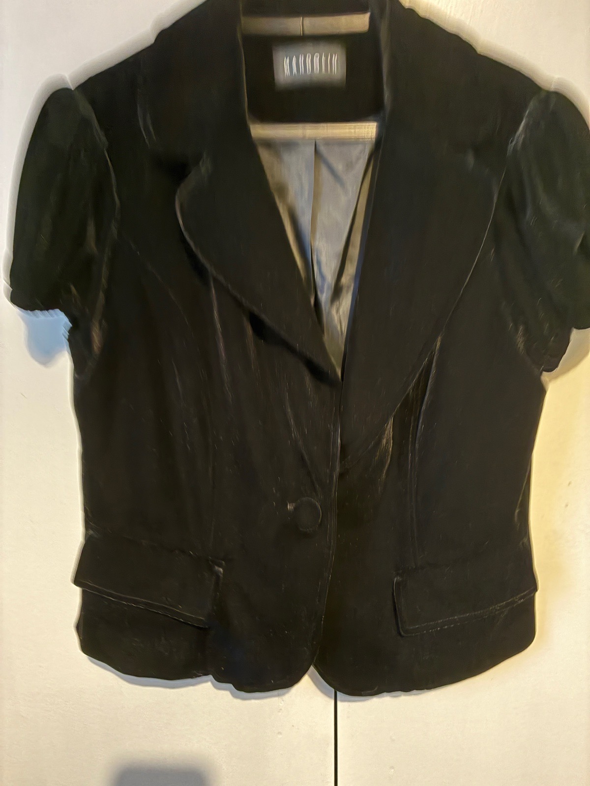 Mandolin soft velvet jacket