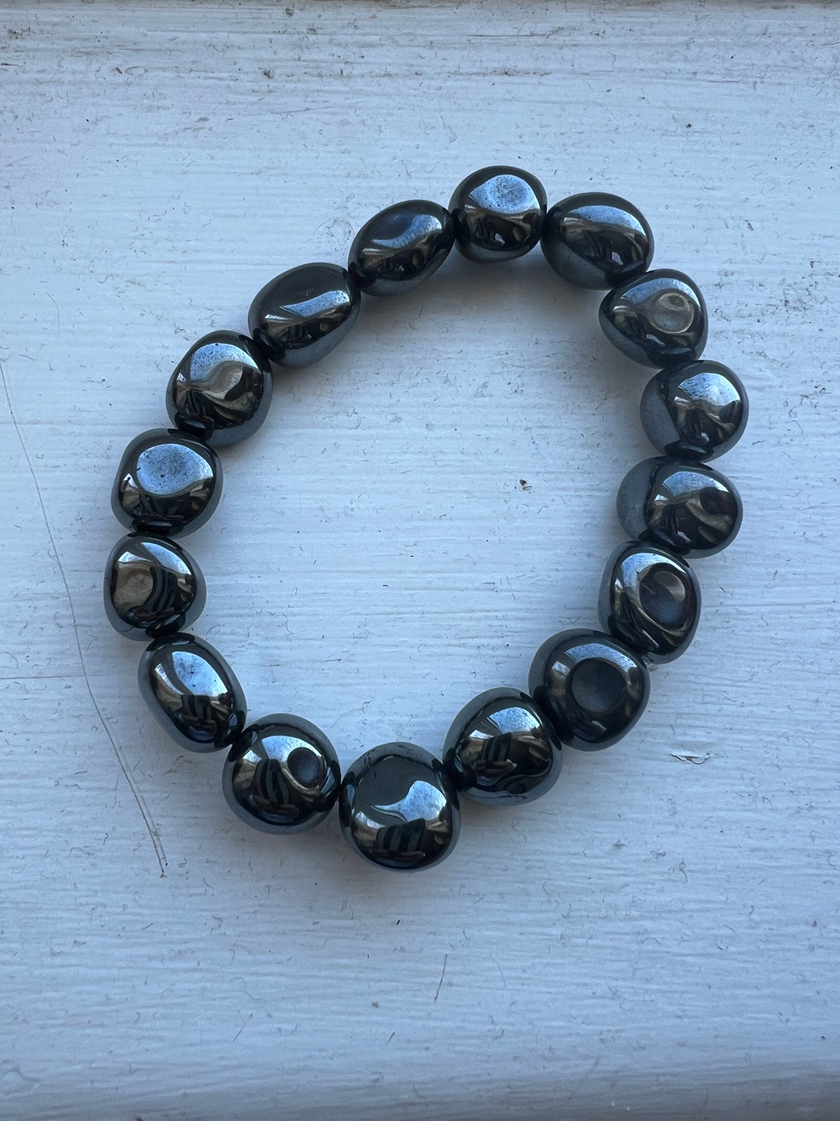 Hematite bracelet