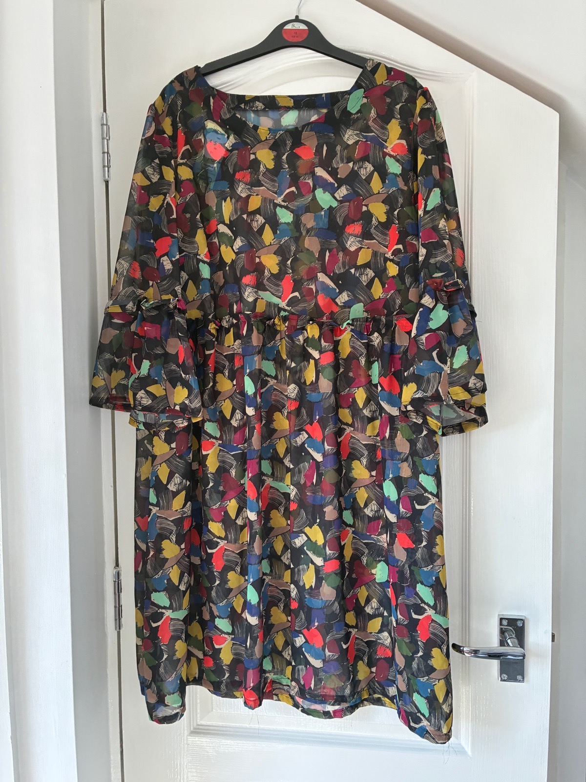 Sheer midi dress