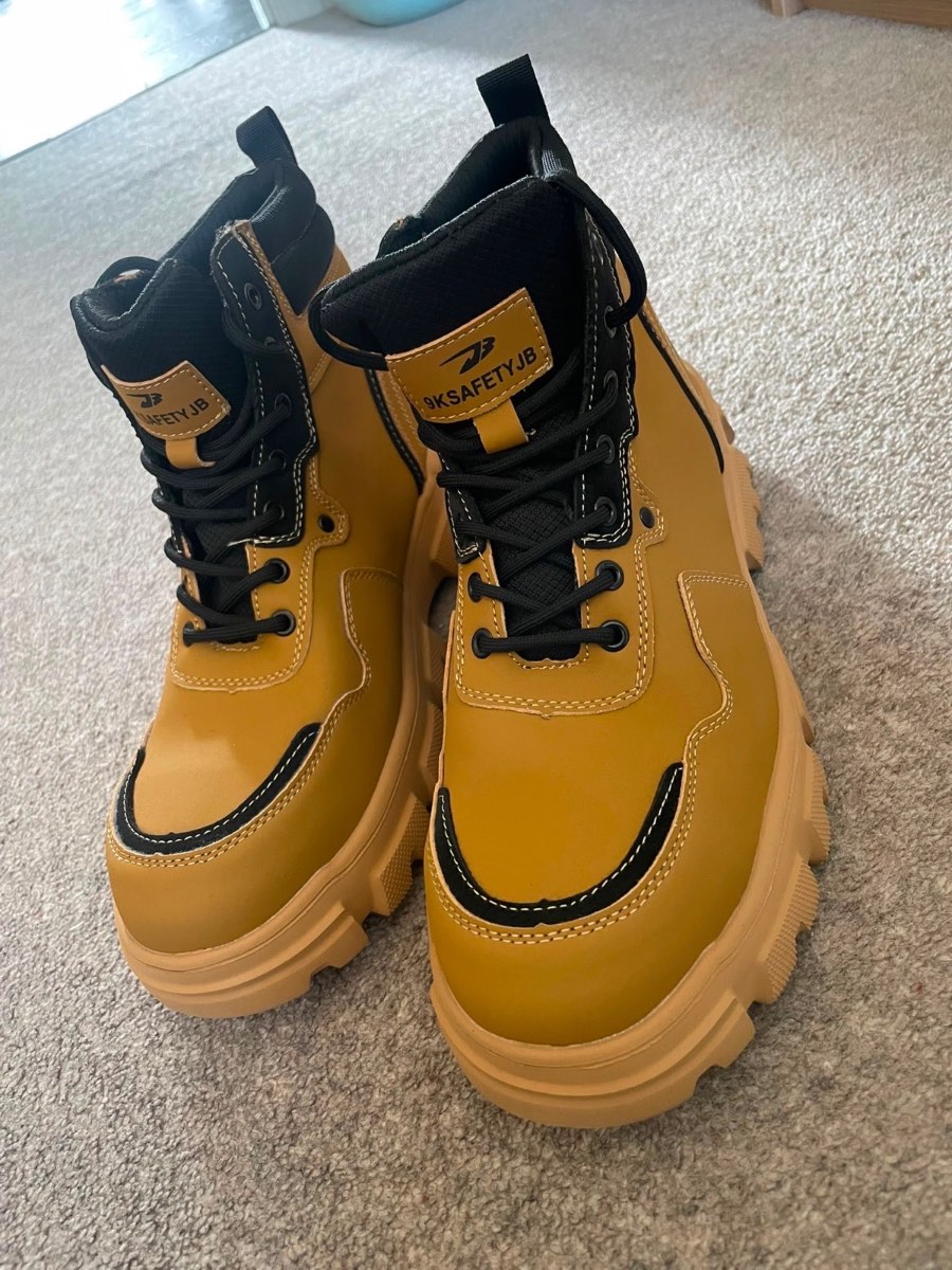 9KSafetyJB Work Safety Boots New