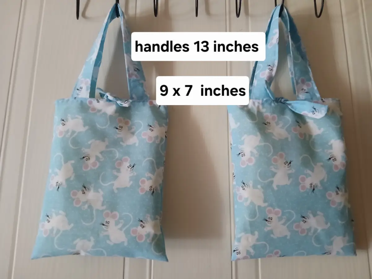 Handmade Tote bags reversible