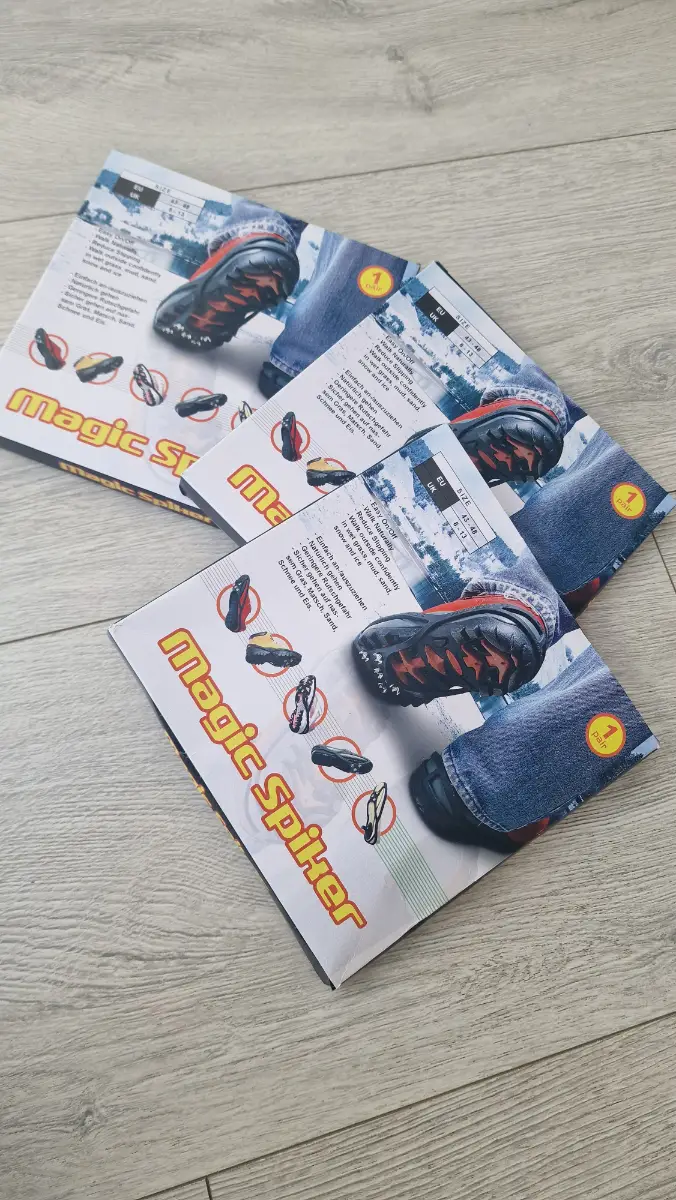 Magic spiker shoe grips x3 pairs new