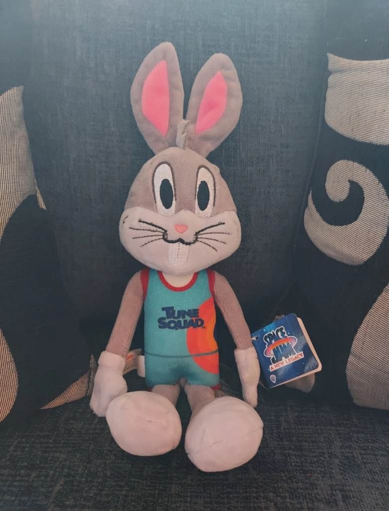 New & Tagged Space Jam Bugs Bunny Teddy / Stuffed Plush Toy