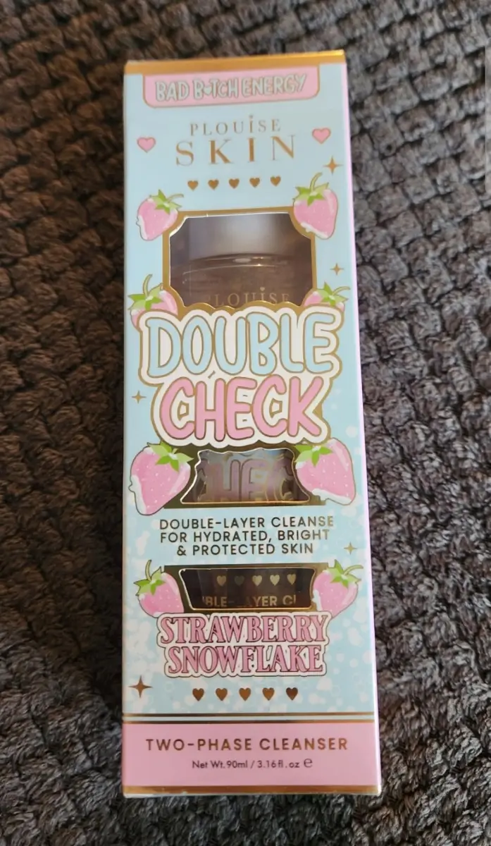 P.Louise Double Check Double-Layer Two-Phase Cleanser - Strawberry Snowflake