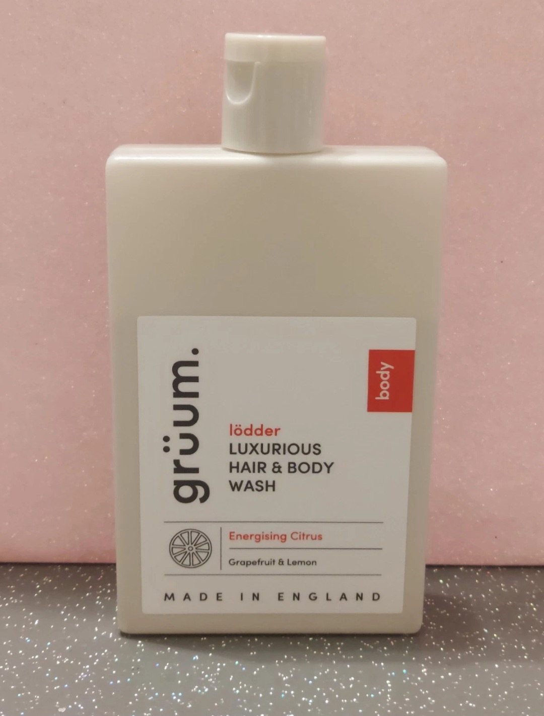 Grüum Lodder Luxurious Hair & Body Wash - Energising Citrus - Grapefruit & Lemon