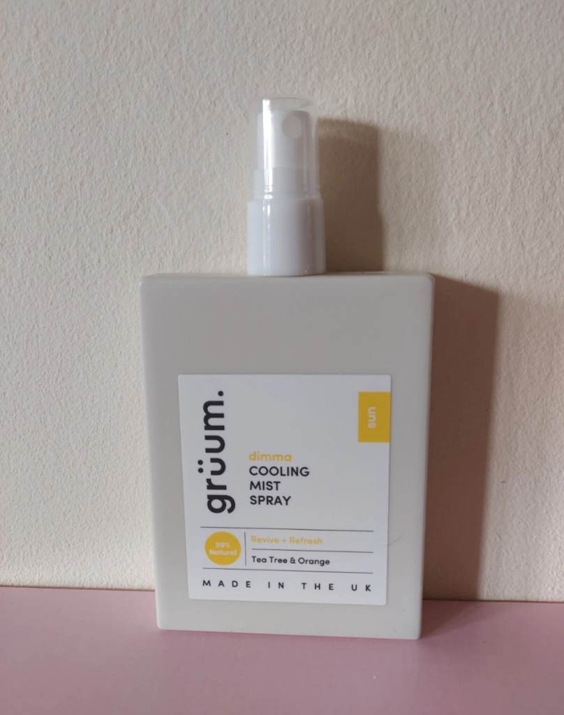 Grüum Dimma Cooling Mist Spray - Tea Tree & Orange - 100ml