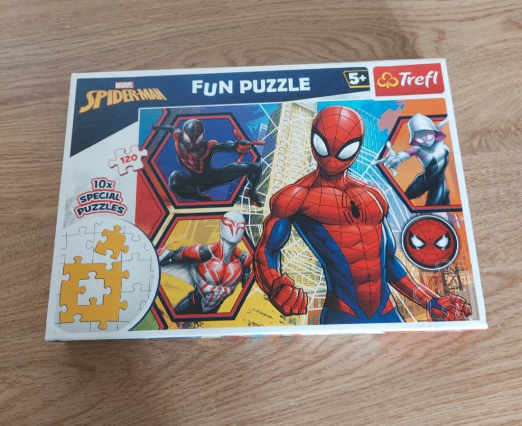 Marvel Spider-Man 120 Piece Trefl Age 5+ Fun Puzzle