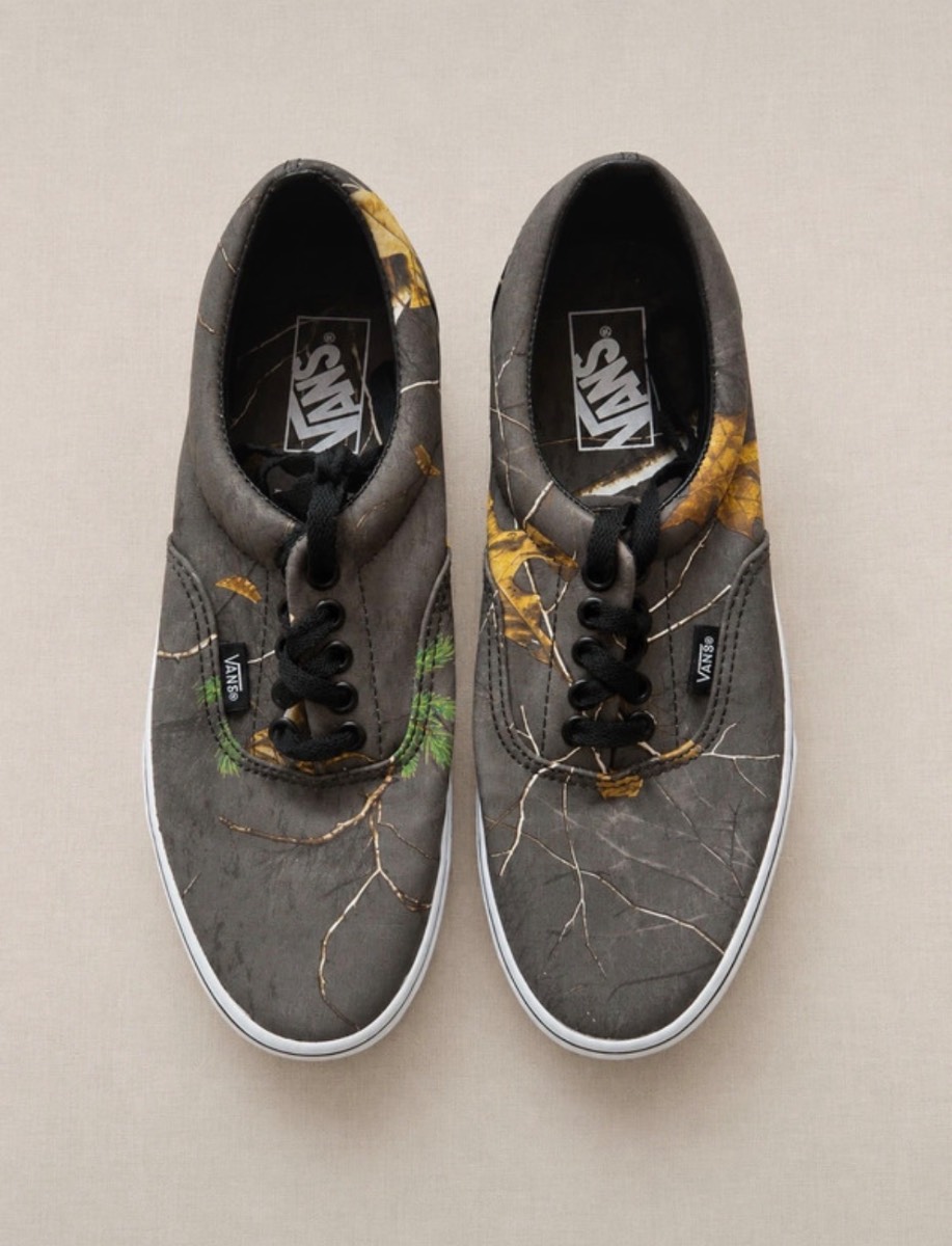 Vans Authentic Realtree X Era Trainers UK 6.5 EU40 Woodland Skate Shoes